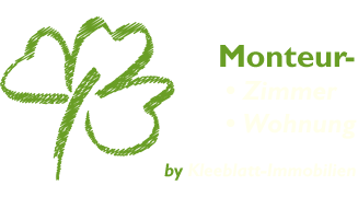 Kleeblatt Immobilien Monteurzimmerl Logo